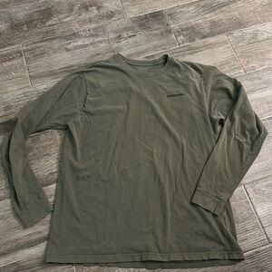 Patagonia Mens Size L Regular Fit Long Sleeve T-Shirt Mountain Graphic